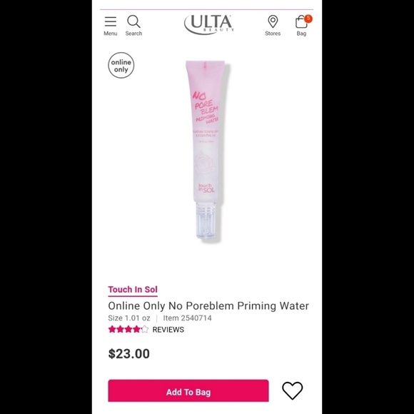 BNIB Touch in Sol No poreblem priming water - Picture 5 of 5